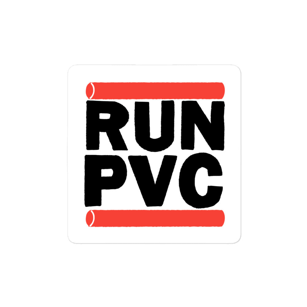 RUN PVC Sticker